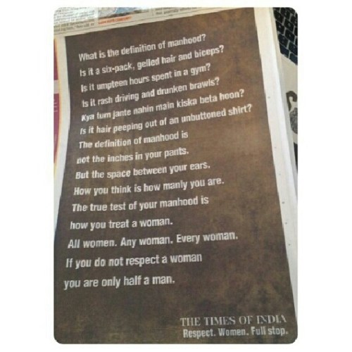 What Is the Definition of Manhood?